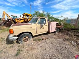 1988 FORD  F-350 VIN/SN: 1FDJF37GXJKB10045, AUTO TRANSMISSION, FORD V8 ENGI