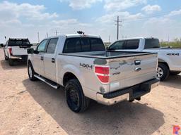 2011 FORD F-150 CREW CAB PICKUP TRUCK ODOMETER READS 117114 MILES, VIN/SN: