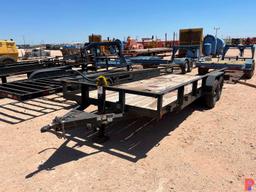 2008 AMERITRAIL 20' X 7' T/A BUMPER PULL TRAILER VIN/SN: 17YBP20298B040072,