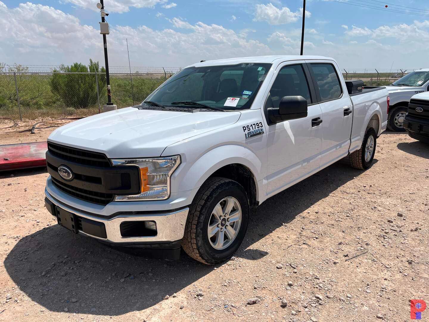 2019 FORD F-150 CREW CAB PICKUP TRUCK ODOMETER READS 113178 MILES, METER RE