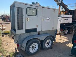 2014 STAGECOACH T/A GENERATOR TRAILER Gen - Newage 94 KVA base, 75.2 KW bas