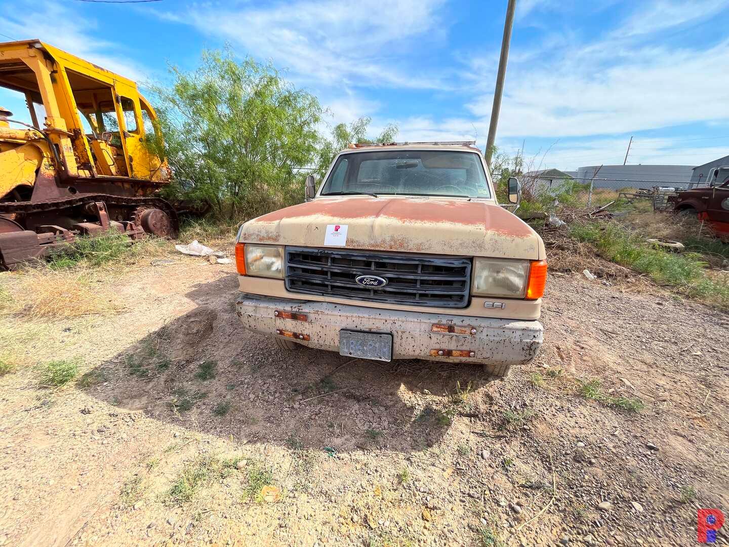 1988 FORD  F-350 VIN/SN: 1FDJF37GXJKB10045, AUTO TRANSMISSION, FORD V8 ENGI