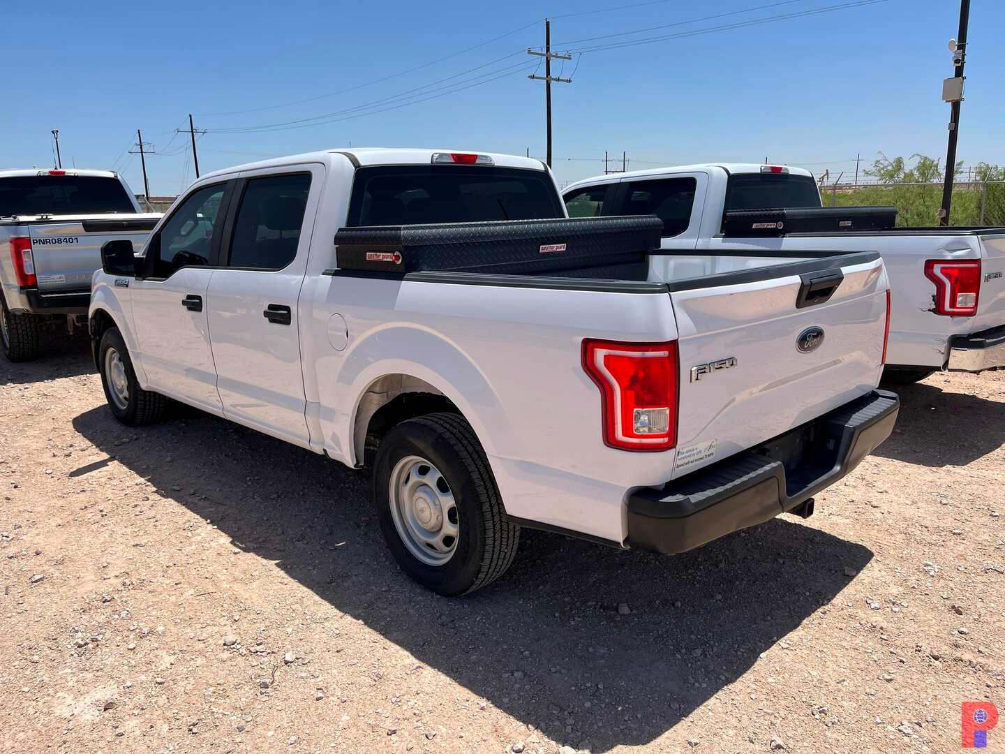 2017 FORD F-150 CREW CAB PICKUP TRUCK ODOMETER READS 97855 MILES, METER REA