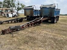 12YD T/A END DUMP PUP TRAILER