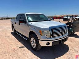 2012 FORD F-150 CREW CAB PICKUP TRUCK ODOMETER READS 82301 MILES, VIN/SN: 1