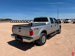 2015 FORD F-250 CREW CAB PICKUP TRUCK ODOMETER READS 96592 MILES, VIN/SN: 1