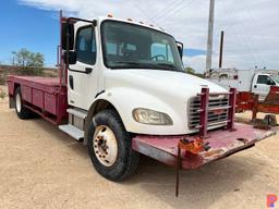 2004 FREIGHTLINER  M2106 15' FLATBED ROUSTABOUT TRUCK ODOMETER READS 204,61