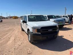 2019 FORD  F-150 CREW CAB PICKUP TRUCK ODOMETER READS 91486 MILES, METER RE