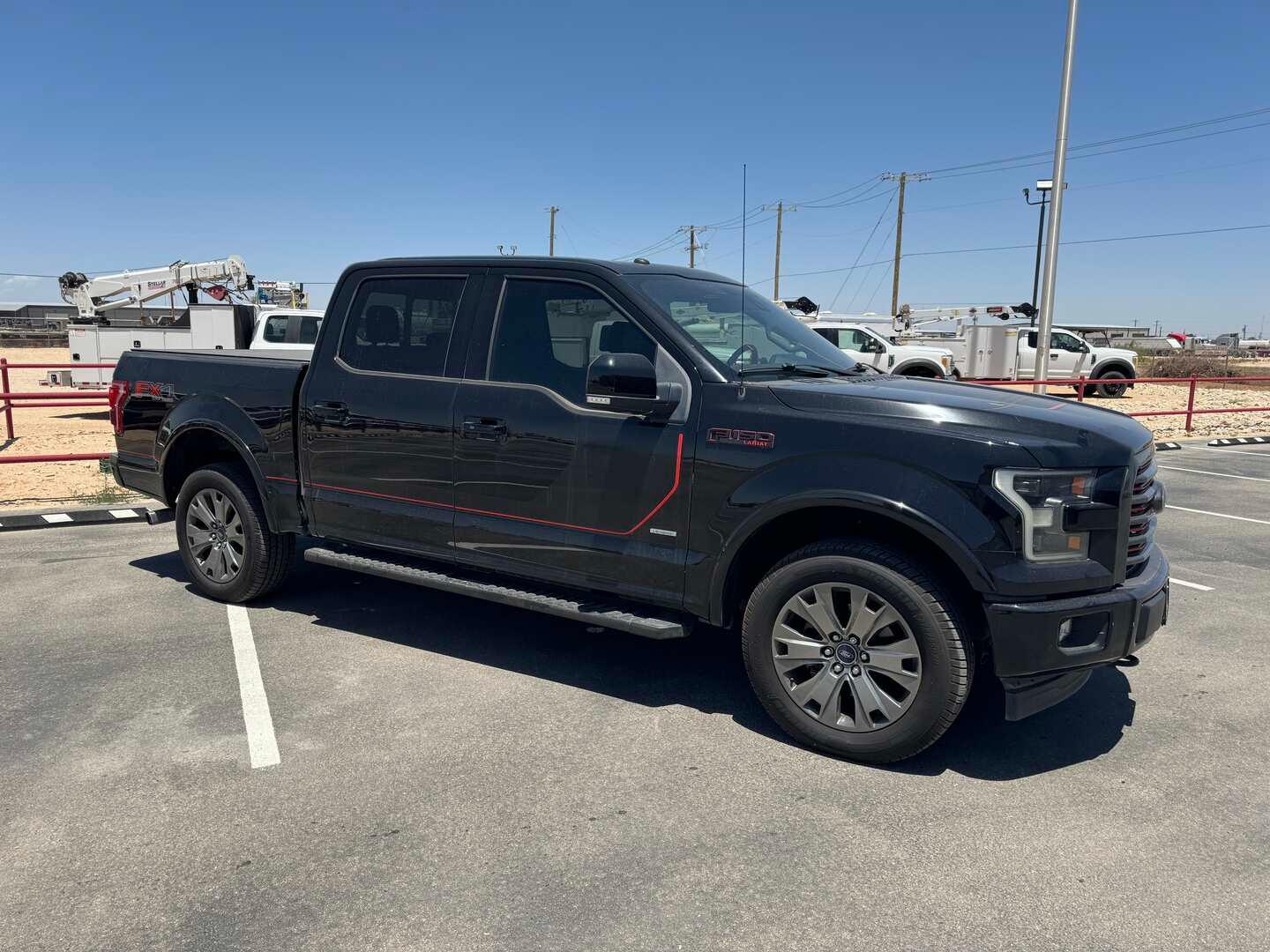 2017 FORD CREW CAB LARIAT 4X4