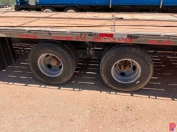 2007 DELTA MFG 40' X 8' T/A GOOSENECK PIPE HANDLING TRAILER VIN/SN: 4MWFS40