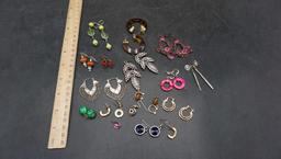 Assorted Pairs Of Earrings