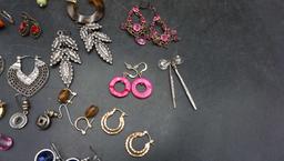 Assorted Pairs Of Earrings