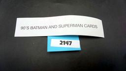 90'S Batman And Superman Cards