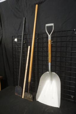 Grain Scoop & Garden Hoes