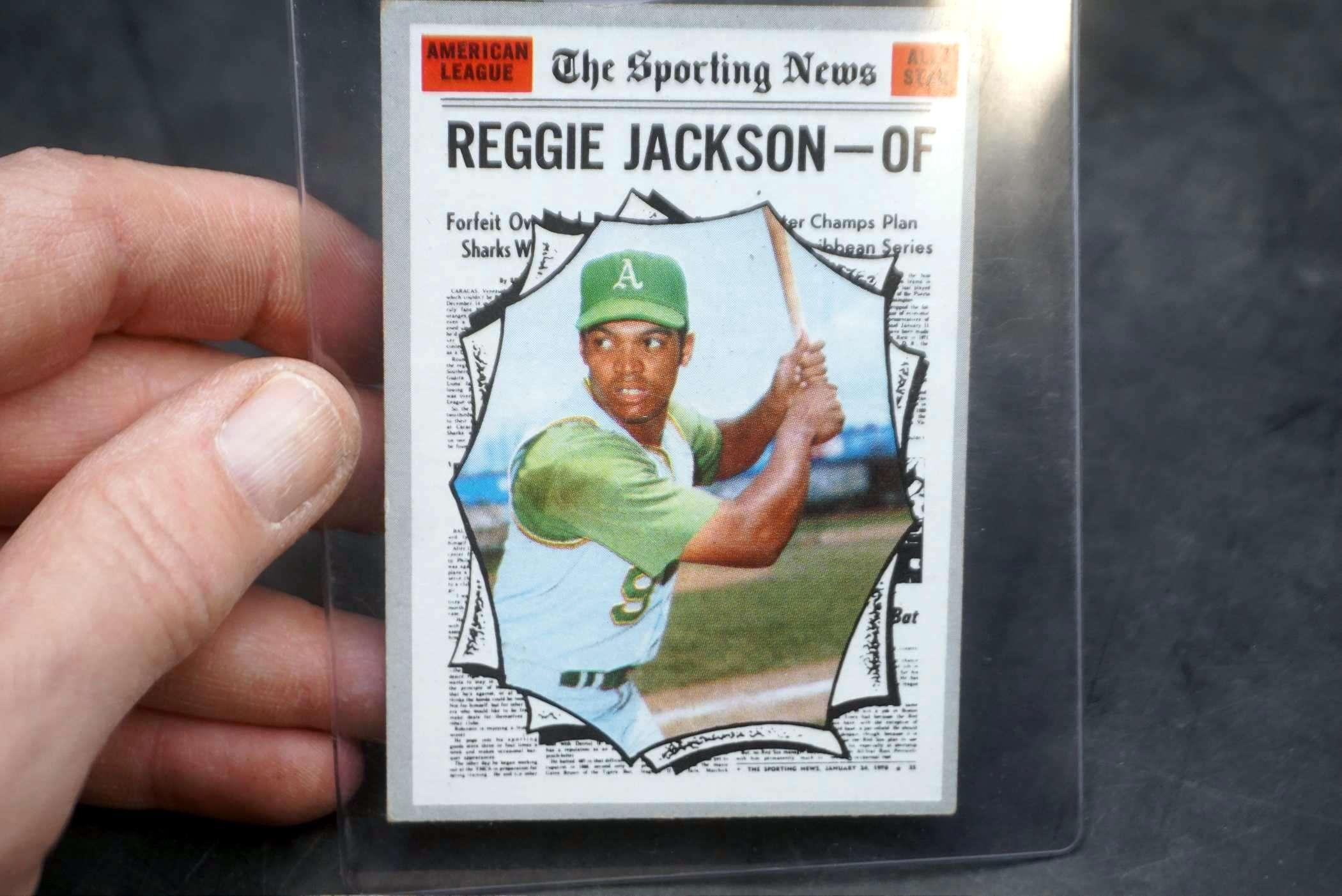 1970 Topps Reggie Jackson Baseball Card