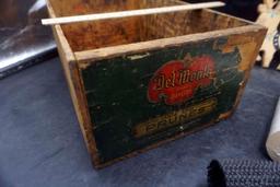 Wooden Crate, Grip Liners & Paper Receipt