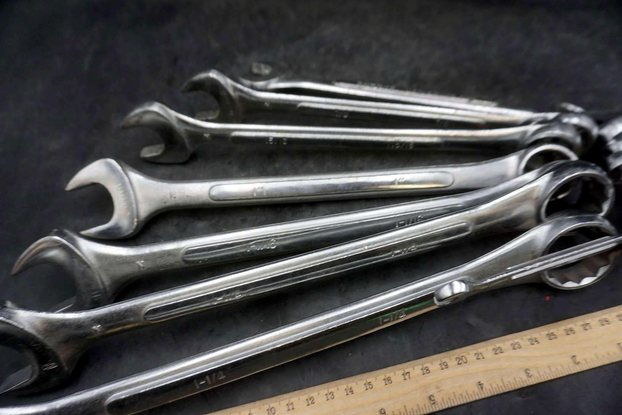 3/8 - 1 1/4 Wrenches (14)