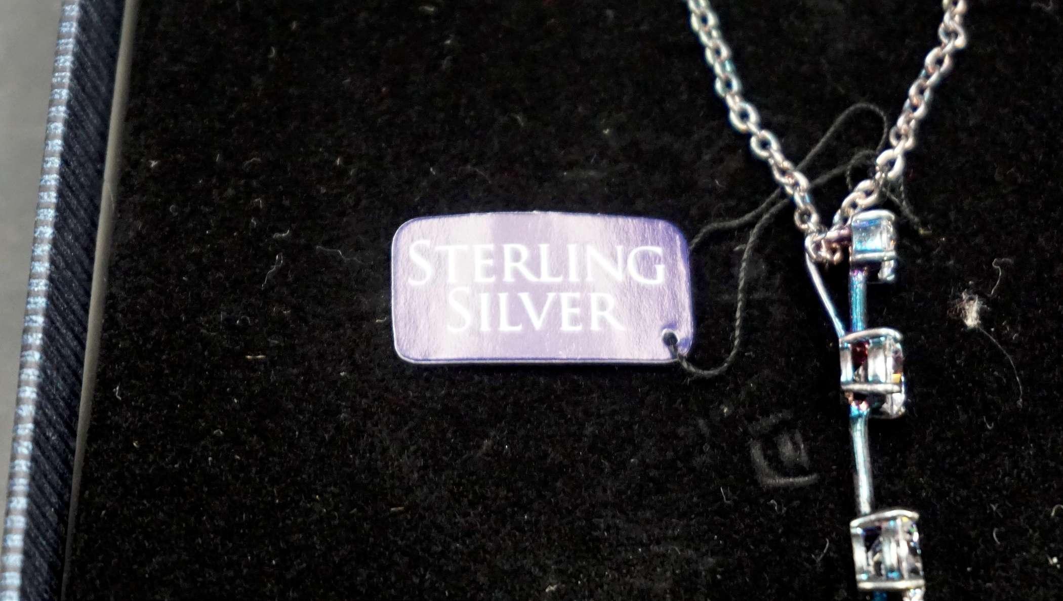 Sterling Silver Pendant Necklace