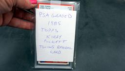 Psa Graded 1985 Topps Kirby Puckett Twins Baseball Card