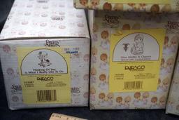 5 - Enesco Precious Moments Figurines W/ Boxes