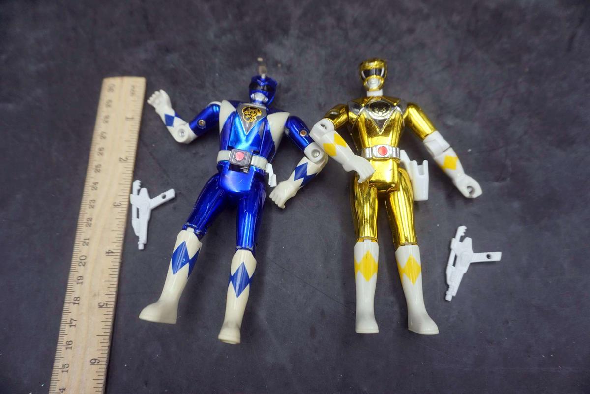 2 - Power Ranger Figurines