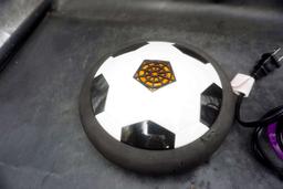 Lava Lamp & Air Power Hover Soccer Disk