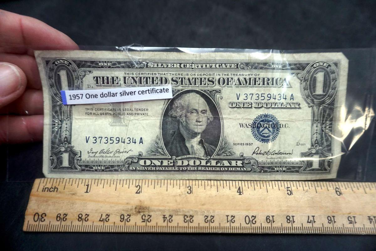 1957 $1 Silver Certificate