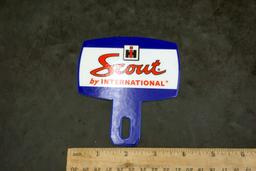 Scout By International Advertising Car License Plate Topper