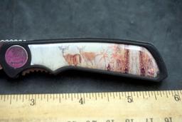 Frost American Wildlife Deer Pocket Knife