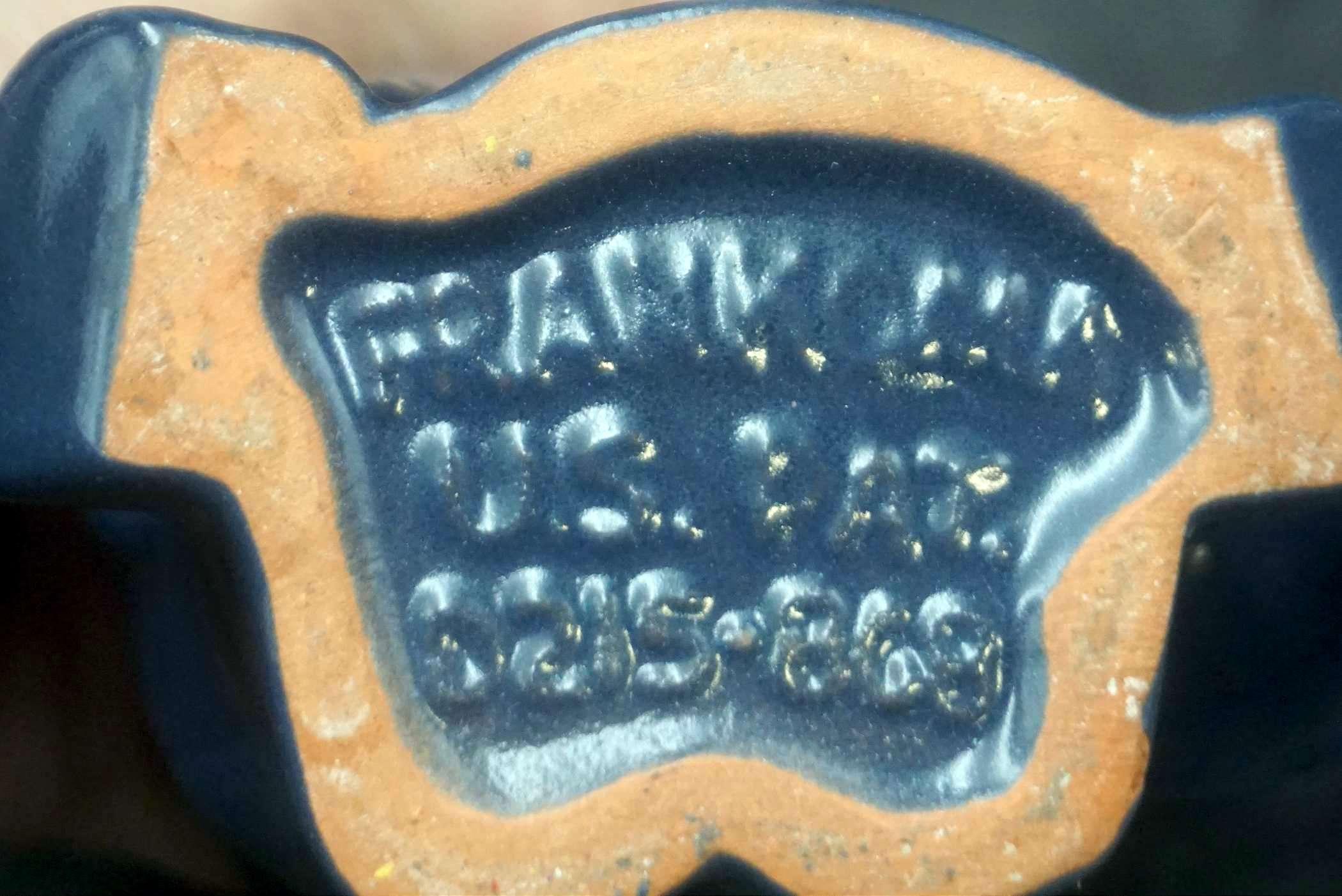 Frankoma Republican Elephant & Peacock Bowl