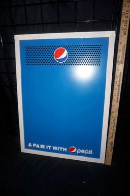 Pepsi Metal Sign