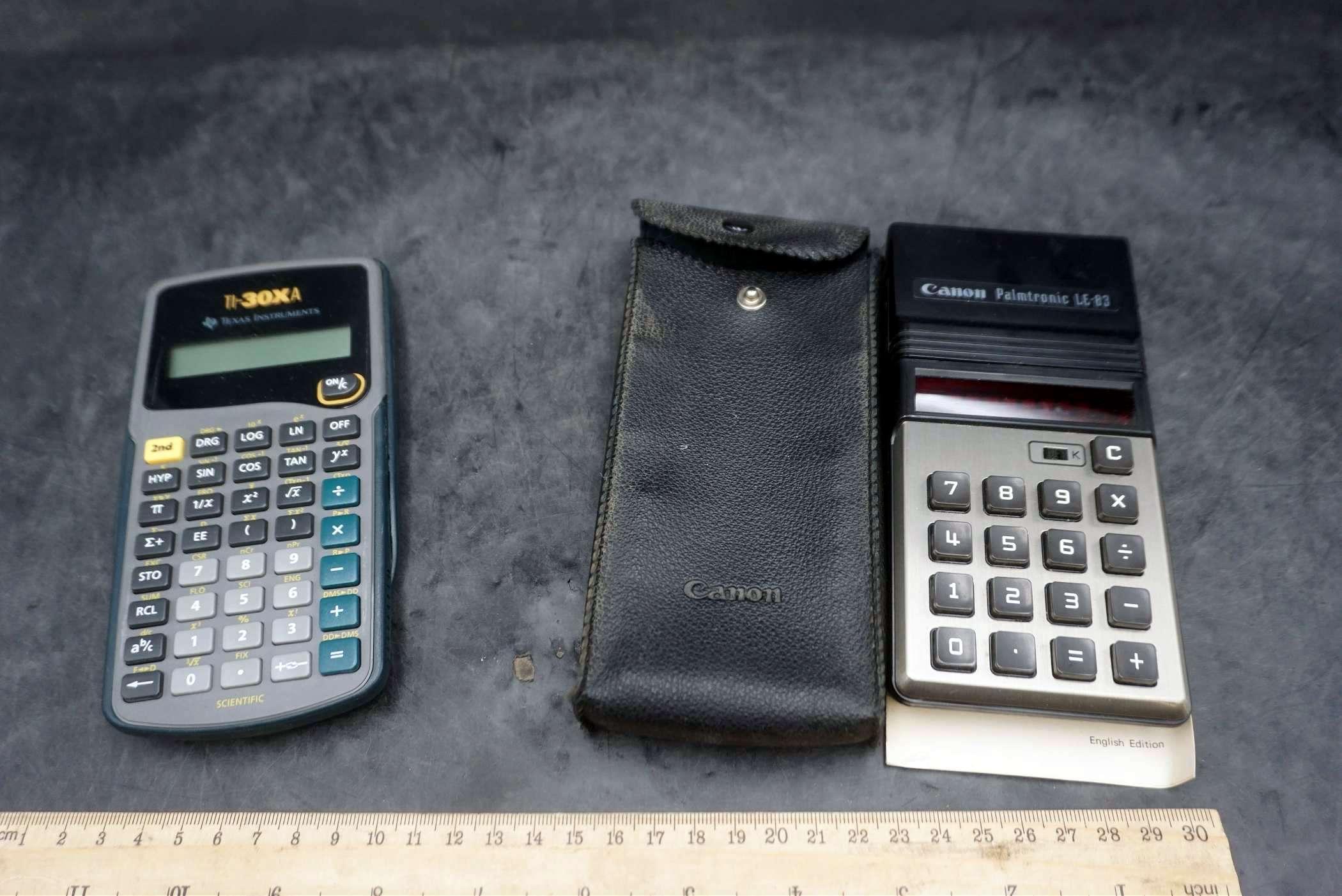 2 Calculators & Case