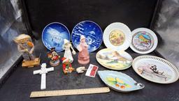 Decorative Plates & Trays Figurines & Cross