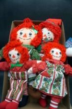 Raggedy Ann & Andy Dolls