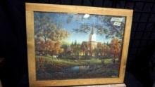 Terry Redlin Framed Puzzle 30 X 23