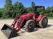 Mahindra 8560 Tractor With 283 Front End Loader