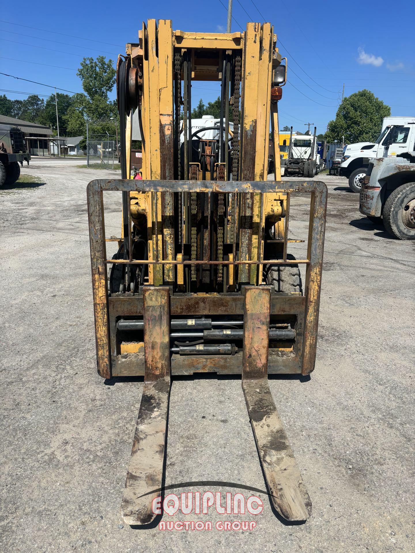 1995 KOMATSU FD 40ZT-4 FORKLIFT