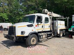 2013 FREIGHTLINER 114SD 6X4 TANDEM AXLE CREW CAB CRANE TRUCK