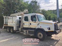 2013 FREIGHTLINER 114SD 6X4 TANDEM AXLE CREW CAB CRANE TRUCK