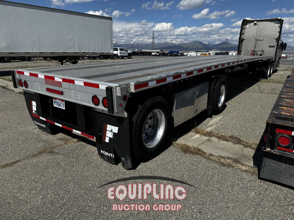 2022 FONTAINE 48FT SPREAD AXLE FLATBED TRAILER