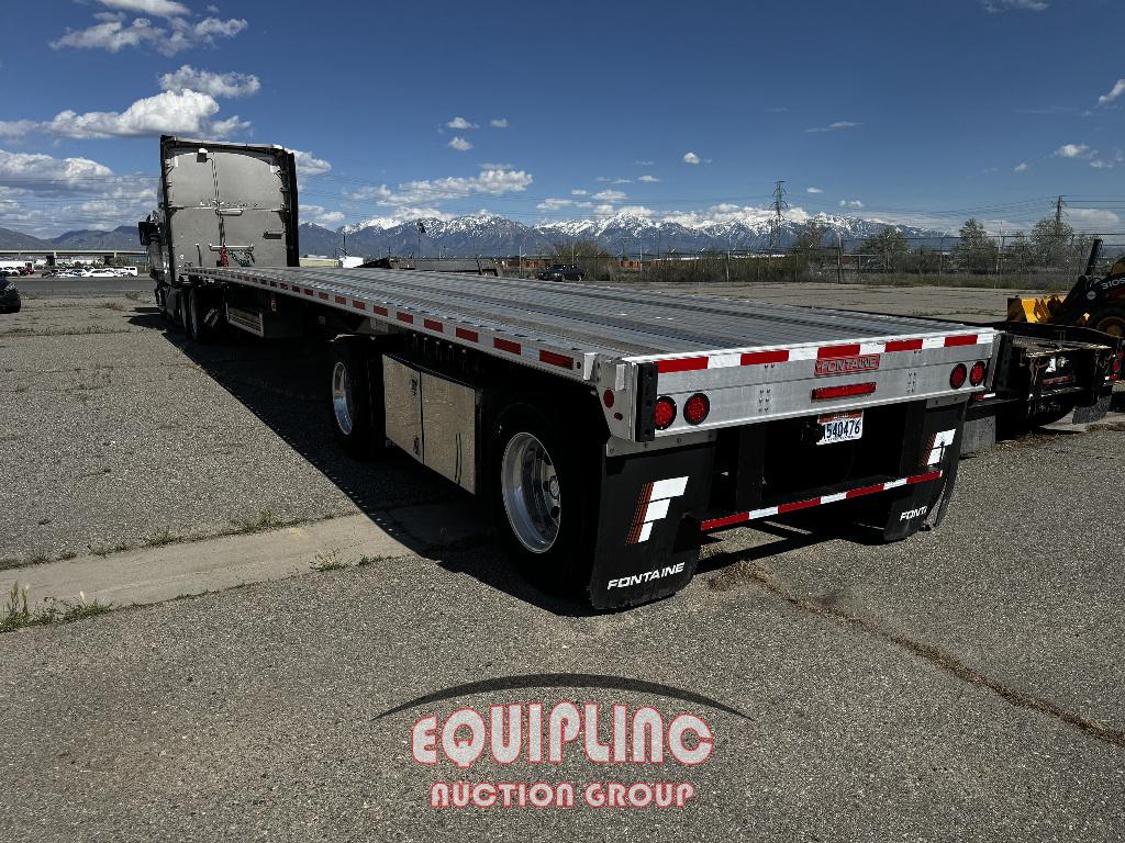 2022 FONTAINE 48FT SPREAD AXLE FLATBED TRAILER