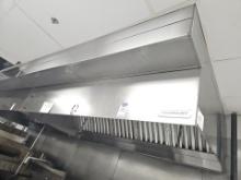 Hood Mart stainless steel hood (Hood only) 102" x 54"