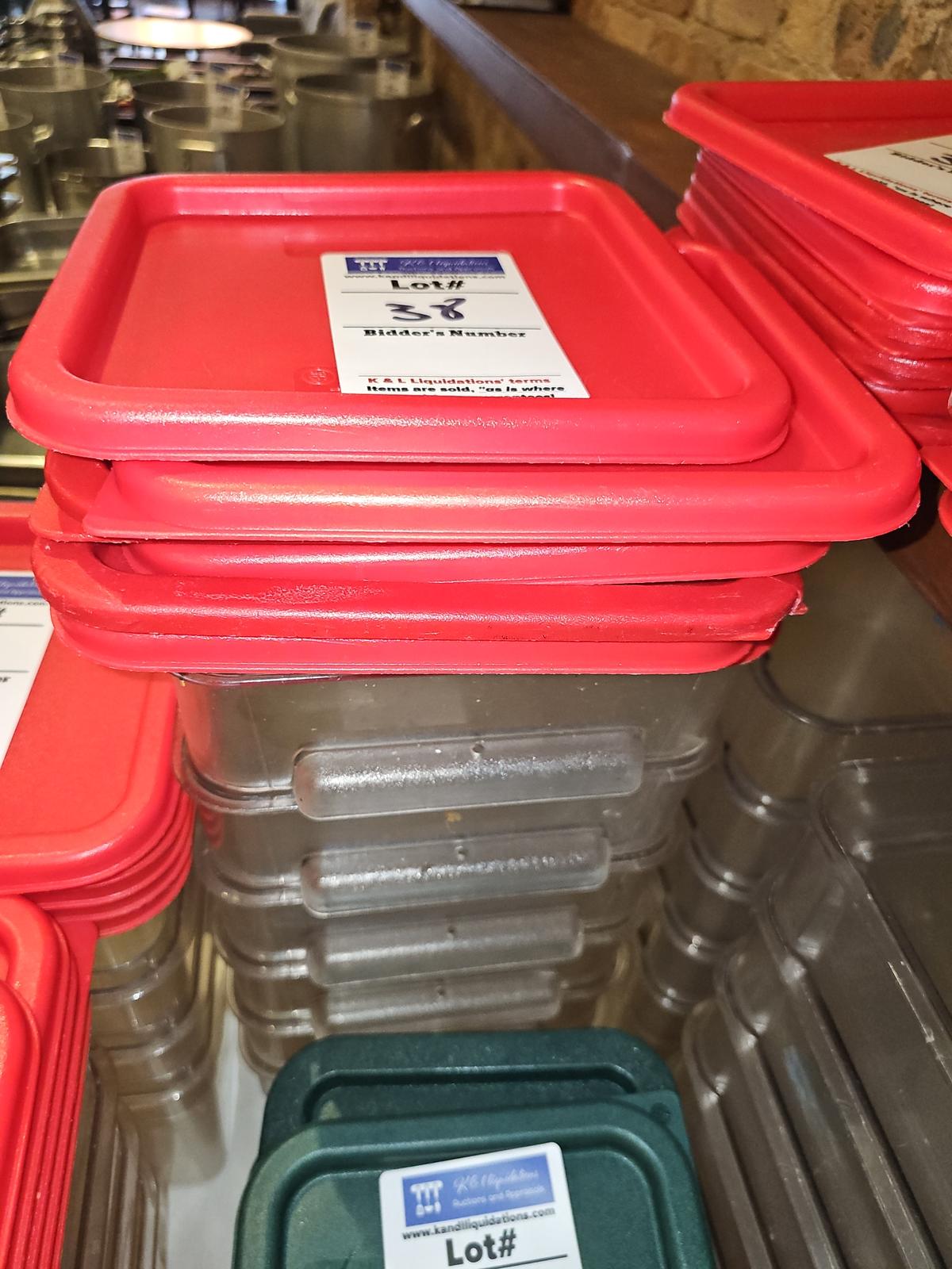 Assorted Cambro ware