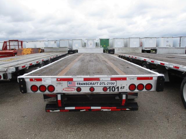 2012 TRANSCRAFT DTL-2100 53 Ft. Aluminum Combination Drop Deck