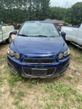 2013 Chevy Sonic LT 4 Door Blue 174K runs & drives Vin#6534