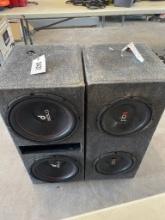 2-12" Diablo Subs in Box,2 PR 10" Subs in Box