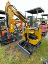 New 2024 AGT H15 Mini Excavator 420 CC Gas Engine