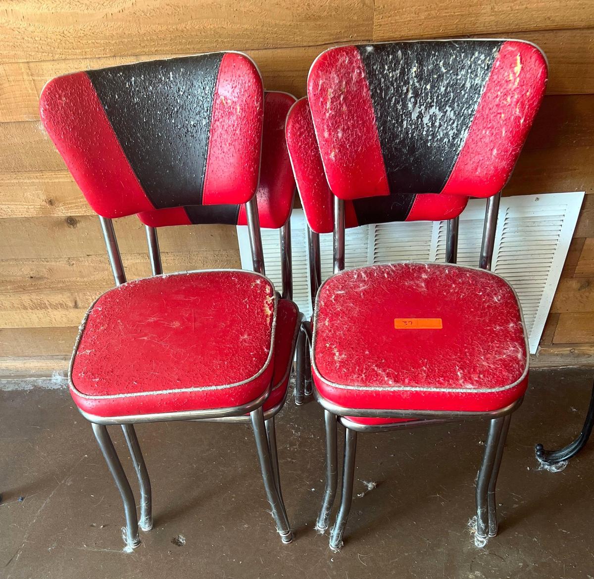 Lot of 4 Vintage Chairs