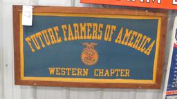 FFA WESTERN CHAPTER 49" X 27"