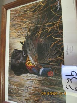 framed print "bird season"